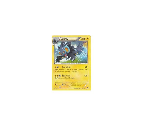 Luxray 140 PV - 34/106 Pokemon Carte rare 