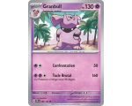 Granbull Pv 130 088/197 - Carte Peu Commune Reverse - Écarlate et Violet Flammes Obsidiennes