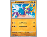Crabagarre Pv 90 114/197 - Carte Commune Reverse - Écarlate et Violet Flammes Obsidiennes