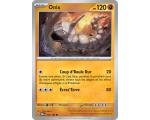 Onix Pv 120 090/182 - Carte Commune Reverse - Écarlate et Violet Faille Paradoxe