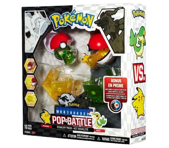 Pack Duel Attaque Poké ball avec Pikachu et Vipelierre