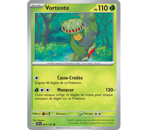 Vortente Pv 110 007/142- Carte Commune Reverse - Écarlate et Violet Couronne Stellaire