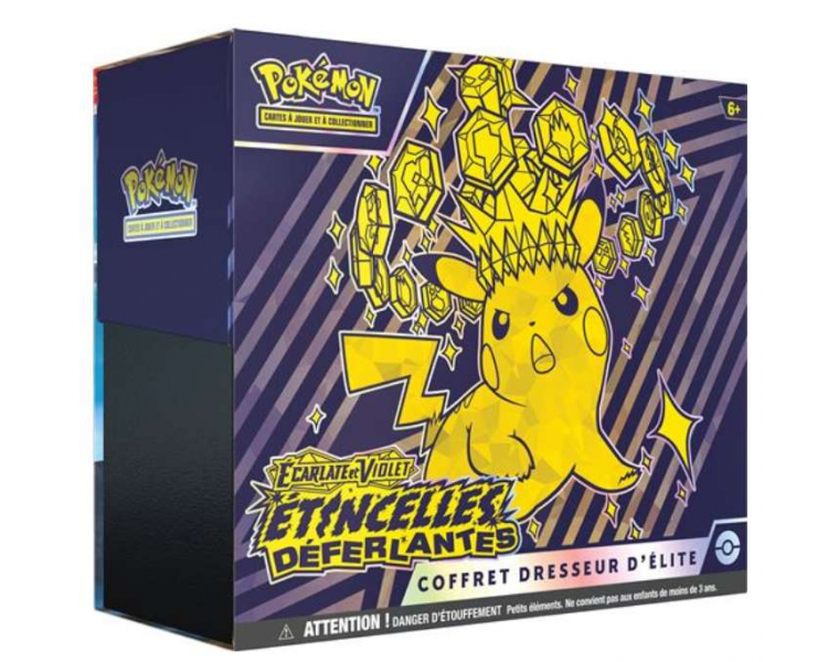 Coffret Dresseur D'Élite Pikachu - EV08 - Étincelles Déferlantes - NEUF VF