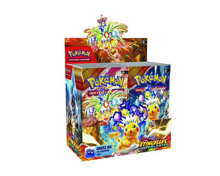 Display de 36 Boosters Pokémon - Écarlate et Violet : Étincelles Déferlantes - NEUF VF