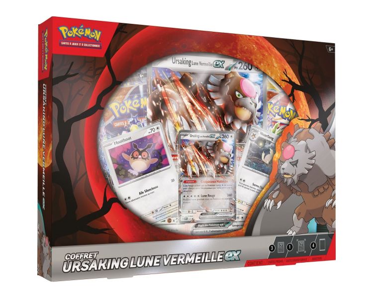 Coffret Pokémon Ursaking Lune Vermeille-ex - Novembre 2024