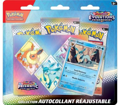 Pack de 3 Boosters Tech Sticker - Écarlate et Violet 8.5 - Évolutions Prismatiques