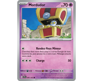 Mordudor Pv 70 097/191 - Carte Commune - Écarlate et Violet Étincelles Déferlantes
