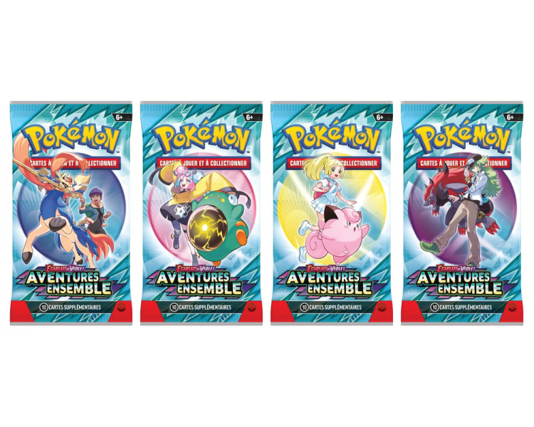 1 Booster Sous Blister - Écarlate et Violet - Aventures Ensemble