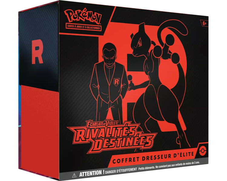 Coffret Dresseur d’Élite – Pokémon EV10 Écarlate & Violet : Rivalités Destinées (VF) Coffret Dresseur d’Élite – Pokémon EV10 Écarlate & Violet : Rivalités Destinées (VF)
