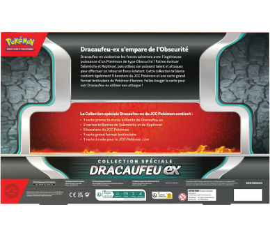 Coffret Collection spéciale Dracaufeu-ex 5 Boosters
