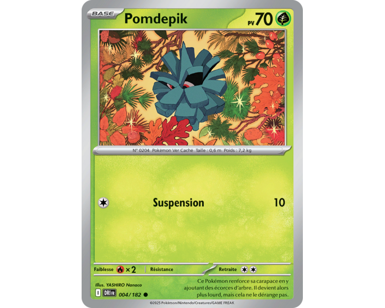 Pomdepik Pv 70 004/182 – Carte Commune – Écarlate et Violet Rivalités Destinées Pomdepik Pv 70 004/182 – Carte Commune – Écarlate et Violet Rivalités Destinées