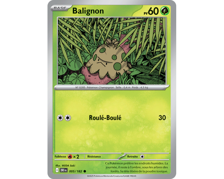 Balignon Pv 70 005/182 – Carte Commune Reverse – Écarlate et Violet Rivalités Destinées