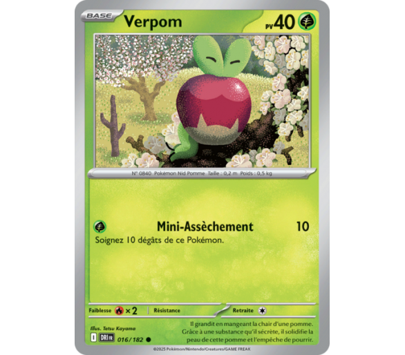 Verpom Pv  40 16/182 – Carte Commune – Écarlate et Violet Rivalités Destinées