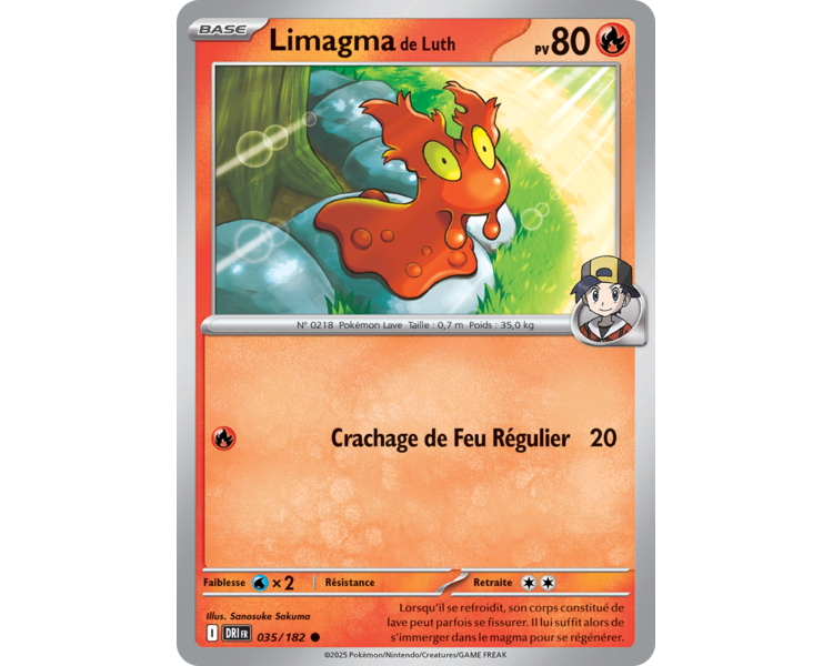 Limagma de Luth Pv  80 35/182 – Carte Commune – Écarlate et Violet Rivalités Destinées