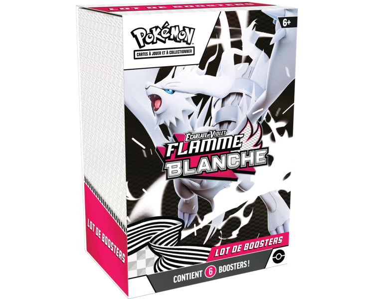 Coffret Bundle 6 Boosters - EV10.5 Ecarlate et Violet - Flammes Blanches