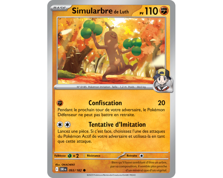 Simularbre de Luth Pv 110 93/182 – Carte Commune – Écarlate et Violet Rivalités Destinées Simularbre de Luth Pv 110 93/182 – Carte Commune – Écarlate et Violet Rivalités Destinées