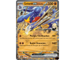 Carchacrok-ex de Cynthia Pv 330 104/182 – Carte Pokémon‑ex Double Rare – Écarlate et Violet Rivalités Destinées