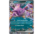 Nidoking-ex de la Team Rocket Pv 330 119/182 – Carte Pokémon‑ex Double Rare – Écarlate et Violet Rivalités Destinées