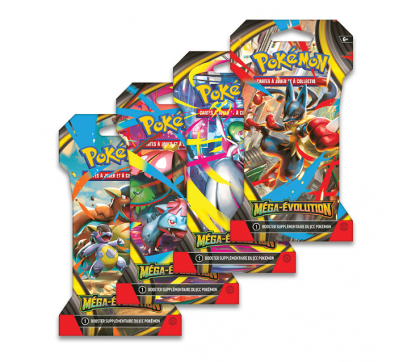 1 Booster sous blister Pokémon – ME01 Méga-Évolution