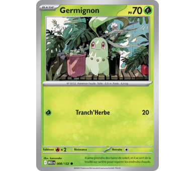 Germignon Pv 70 008/132 - Carte Commune - Méga-Évolution