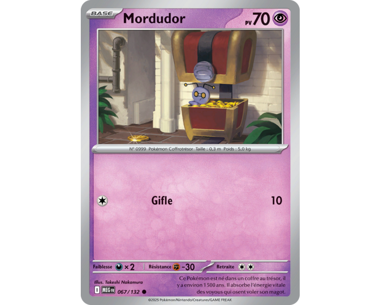 Mordudor Pv 70 067/132 - Carte Commune - Méga-Évolution