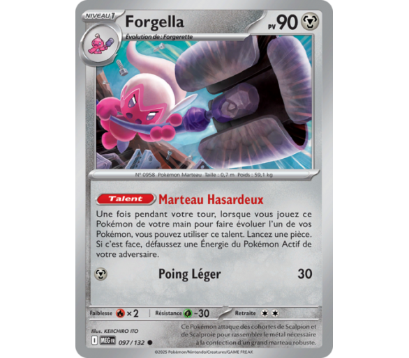 Forgella Pv 90 97/132 - Carte Commune - Méga-Évolution