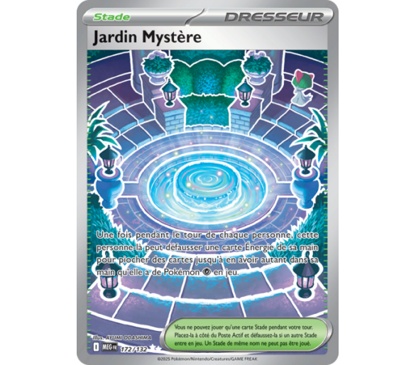 Stade Jardin Mystère 172/132 - Carte Secrète Ultra Rare - Méga-Évolution