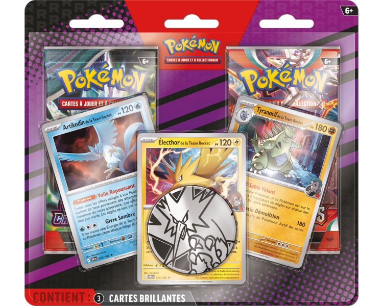 Pack de 2 Boosters EV03 + EV06 + 3 Cartes Promos Brillantes