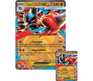 Coffret Premium Figurine Pokémon Méga-Lucario Ex