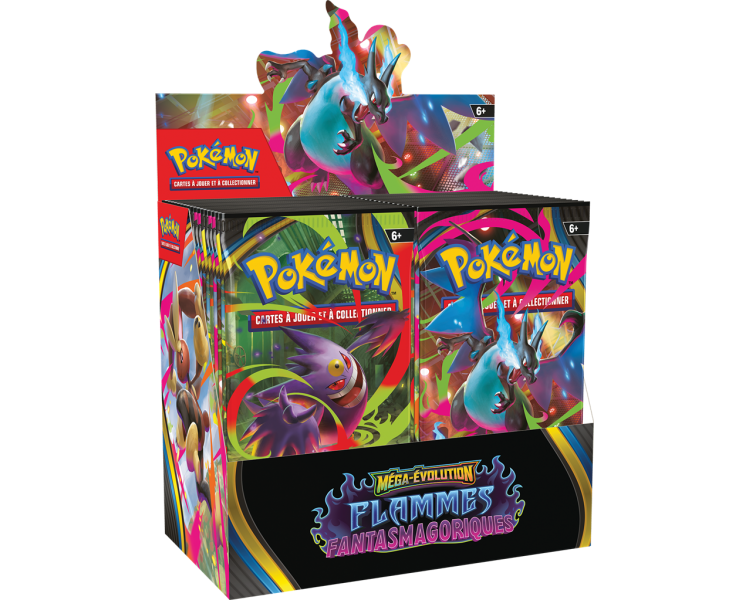 Display 36 Boosters – ME02 Méga-Évolution Flammes Fantasmagoriques - FR