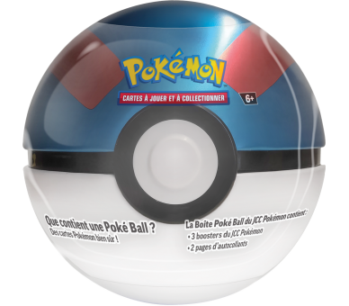 1 Pokéball Q4 2025 - 3 Boosters - Visuels Aléatoires