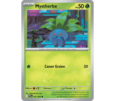 Mystherbe Pv 50 001/094 - Carte Commune - Méga-Évolution Flammes Fantasmagoriques