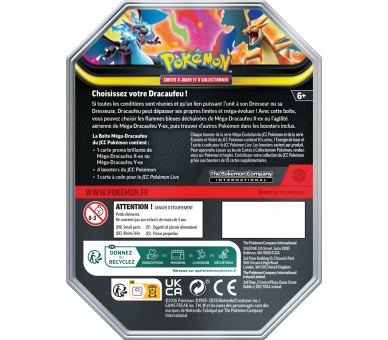 Pokébox Méga Dracaufeu Y Ex - FR