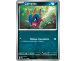 Carvanha Pv 70 060/094 - Carte Commune Reverse - Méga-Évolution Flammes Fantasmagoriques