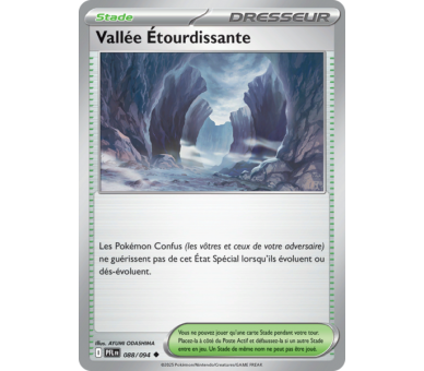 Stade Vallée Étourdissante 88/094 - Carte Peu Commune Reverse - Méga-Évolution Flammes Fantasmagoriques