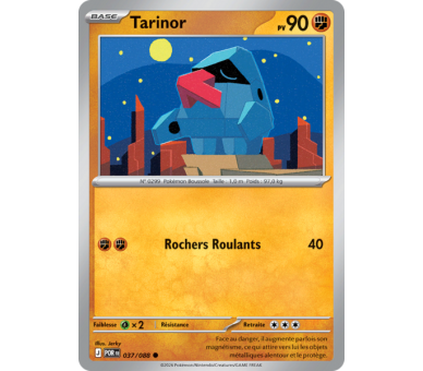 Tarinor Pv 90 037/88 - Carte Commune Reverse - Méga-Évolution Équilibre Parfait