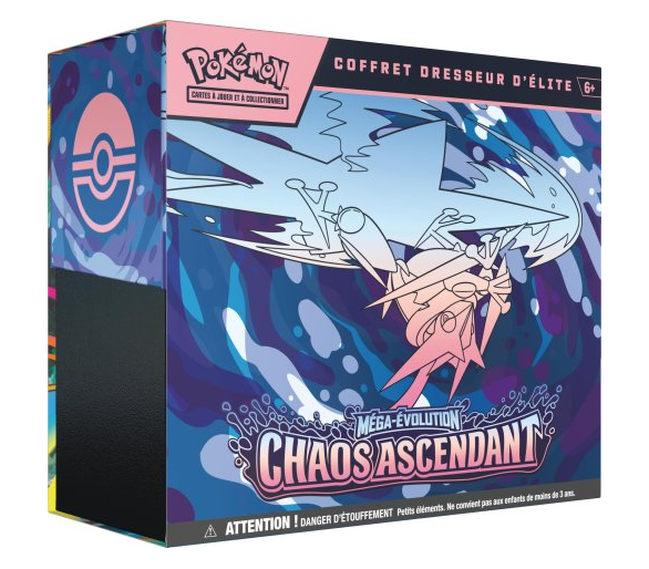 Coffret Dresseur D'Elite - Méga-Évolution – Chaos Ascendant - FR