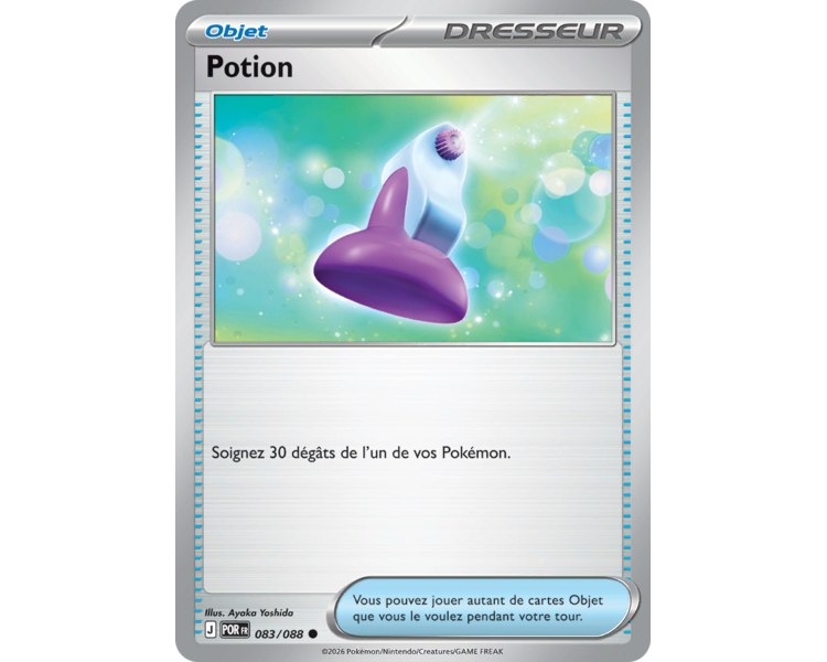 Objet Potion 83/88 - Carte Commune Reverse - Méga-Évolution Équilibre Parfait
