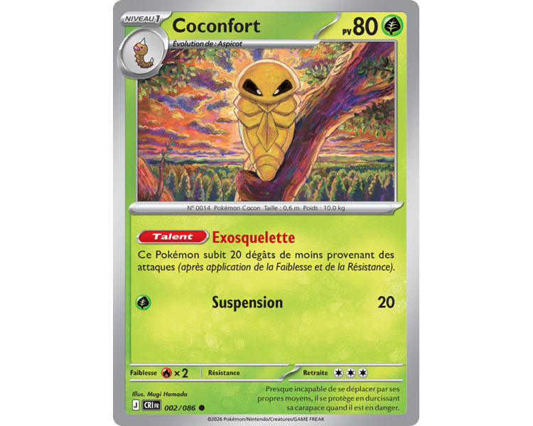 Coconfort Pv 80 002/86 - Carte Commune - Méga-Évolution Chaos Ascendant