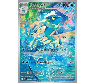 Croâporal Pv 100 089/86 - Carte Secrète Illustration Rare - Méga-Évolution Chaos Ascendant