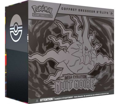 Coffret Dresseur D'Elite - Méga-Évolution – Nuit Noire - FR
