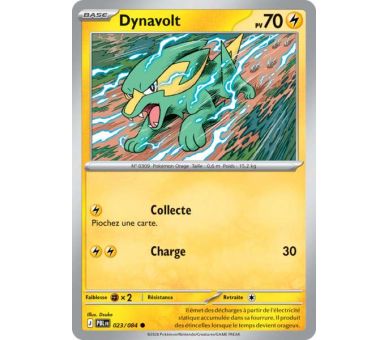 Dynavolt Pv 70 023/084 - Carte Commune - Méga-Évolution Nuit Noire