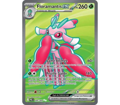 Floramantis-ex Pv 260 096/084 - Carte Ultra Rare - Méga-Évolution Nuit Noire