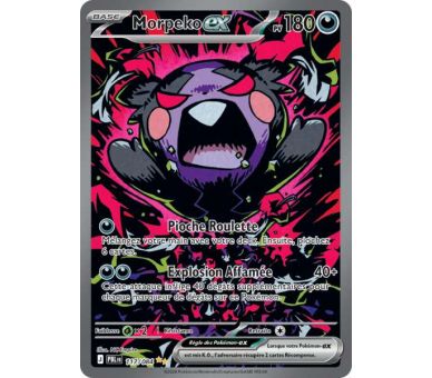 Morpeko-ex Pv 180 117/084 - Carte Illustration Spéciale Rare - Méga-Évolution Nuit Noire