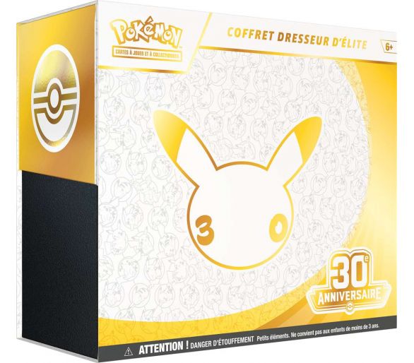 Pokémon 30 ans - Coffret Dresseur D'Élite - 30ème Anniversaire