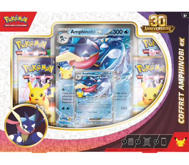 Pokémon 30 ans -Coffret Amphinobi-ex 30ème Anniversaire
