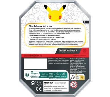 Pokémon - Pokébox 30ᵉ Anniversaire Nymphali Ex