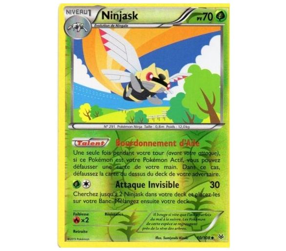 Ninjask 70 PV - 10/108 XY06
