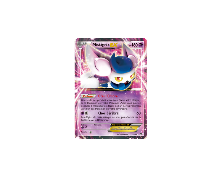 Xy Etincelles Mistigrix Jeux de Cartes Decks Préconstruits Pokémon 