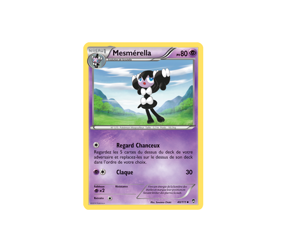 44/111 XY:Poings Furieux Machoc Carte Pokemon Neuve Française 